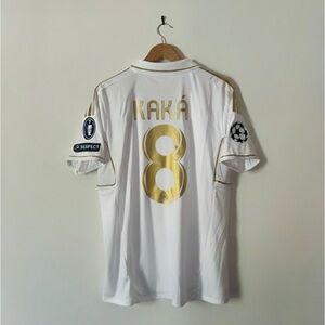 Kaká #8 Soccer Jersey Home Real Madrid 2011 2012 Size Medium